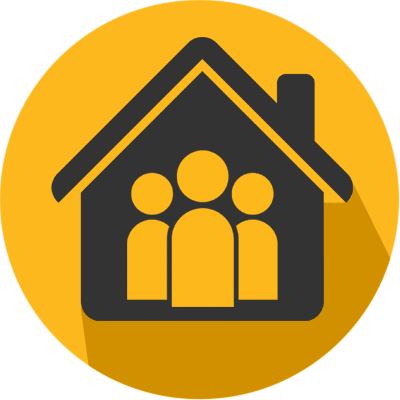 stay at home icon