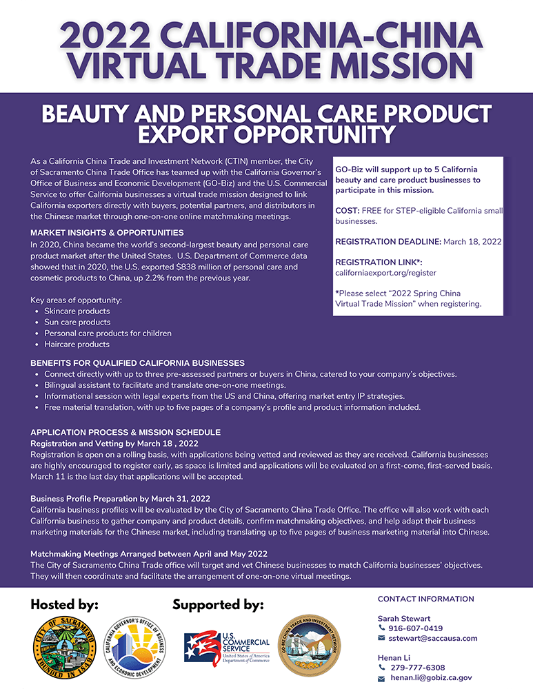 China VTM Beauty and Personal Care Opportunity
