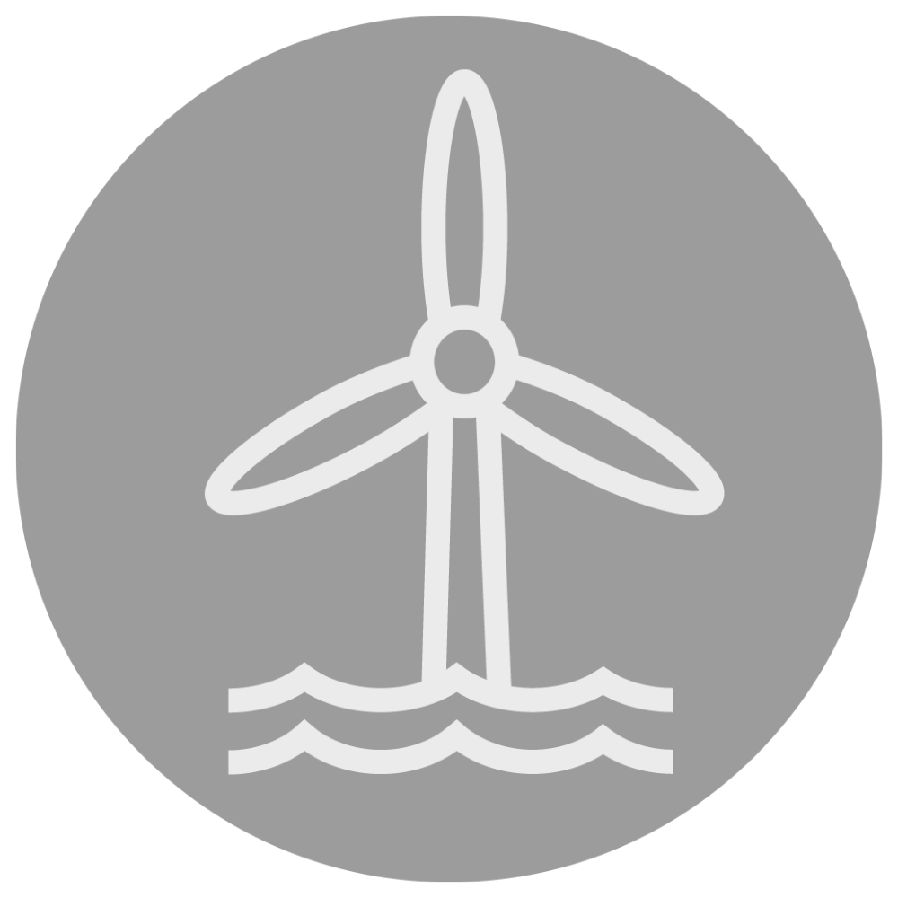 offshore wind energy icon